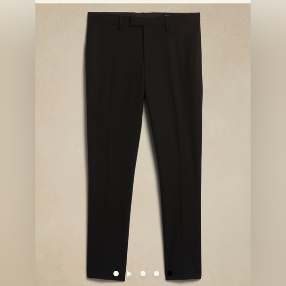 BANANA REPUBLIC MODERN CLASSIC PLAIN WEAVE SUIT JACKET SIZE 44R & PANT 35/32 - Picture 10 of 13